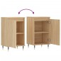 vidaXL Sideboards 2 Stk. Sonoma-Eiche 40x35x70 cm Holzwerkstoff vidaXL Sideboards 2 Stk. Sonoma-Eiche 40x35x70 cm Holzwerkstoff