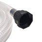 vidaXL Saugschlauch mit Anschlüssen 7 m 22 mm Weiß vidaXL Saugschlauch mit Anschlüssen 7 m 22 mm Weiß