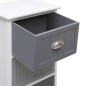 vidaXL Beistellschrank 35 x 30 x 90 cm Paulownia Holz vidaXL Beistellschrank 35 x 30 x 90 cm Paulownia Holz
