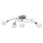 vidaXL Deckenleuchte mit Keramik-Lampenschirmen für 5 E14 Glühlampen vidaXL Deckenleuchte mit Keramik-Lampenschirmen für 5 E14 Glühlampen