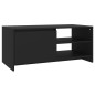 vidaXL Couchtisch Schwarz 102x50x45 cm Holzwerkstoff vidaXL Couchtisch Schwarz 102x50x45 cm Holzwerkstoff