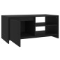 vidaXL Couchtisch Schwarz 102x50x45 cm Holzwerkstoff vidaXL Couchtisch Schwarz 102x50x45 cm Holzwerkstoff