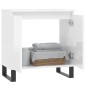 vidaXL Badschrank Hochglanz-Weiß 58x33x60 cm Holzwerkstoff vidaXL Badschrank Hochglanz-Weiß 58x33x60 cm Holzwerkstoff