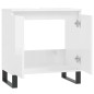 vidaXL Badschrank Hochglanz-Weiß 58x33x60 cm Holzwerkstoff vidaXL Badschrank Hochglanz-Weiß 58x33x60 cm Holzwerkstoff