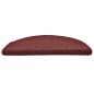 vidaXL Treppenmatten 15 Stk. Rot 56x17x3 cm vidaXL Treppenmatten 15 Stk. Rot 56x17x3 cm