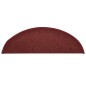 vidaXL Treppenmatten 15 Stk. Rot 56x17x3 cm vidaXL Treppenmatten 15 Stk. Rot 56x17x3 cm