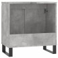 vidaXL Badschrank Betongrau 58 x 33 x 60 cm Holzwerkstoff vidaXL Badschrank Betongrau 58 x 33 x 60 cm Holzwerkstoff