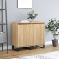 vidaXL Sideboards 2 Stk. Sonoma-Eiche 40x35x70 cm Holzwerkstoff vidaXL Sideboards 2 Stk. Sonoma-Eiche 40x35x70 cm Holzwerkstoff