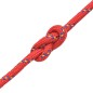 vidaXL Bootsseil Polypropylen 18 mm 50 m Rot vidaXL Bootsseil Polypropylen 18 mm 50 m Rot