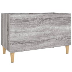 vidaXL Plattenschrank Grau Sonoma 74,5x38x48 cm Holzwerkstoff
