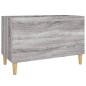 vidaXL Plattenschrank Grau Sonoma 74,5x38x48 cm Holzwerkstoff vidaXL Plattenschrank Grau Sonoma 74,5x38x48 cm Holzwerkstoff