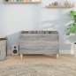 vidaXL Plattenschrank Grau Sonoma 74,5x38x48 cm Holzwerkstoff vidaXL Plattenschrank Grau Sonoma 74,5x38x48 cm Holzwerkstoff