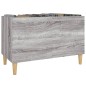 vidaXL Plattenschrank Grau Sonoma 74,5x38x48 cm Holzwerkstoff vidaXL Plattenschrank Grau Sonoma 74,5x38x48 cm Holzwerkstoff