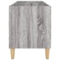 vidaXL Plattenschrank Grau Sonoma 74,5x38x48 cm Holzwerkstoff vidaXL Plattenschrank Grau Sonoma 74,5x38x48 cm Holzwerkstoff