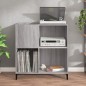 vidaXL Plattenschrank Grau Sonoma 84,5x38x89 cm Holzwerkstoff vidaXL Plattenschrank Grau Sonoma 84,5x38x89 cm Holzwerkstoff