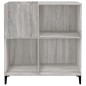 vidaXL Plattenschrank Grau Sonoma 84,5x38x89 cm Holzwerkstoff vidaXL Plattenschrank Grau Sonoma 84,5x38x89 cm Holzwerkstoff
