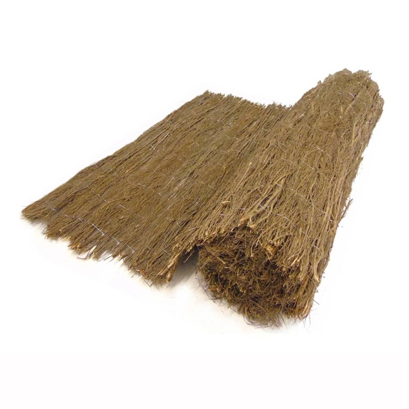 Nature Sichtschutz Heidekraut 1x5 m 1cm Dicke Nature Sichtschutz Heidekraut 1x5 m 1cm Dicke