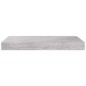 vidaXL Schweberegale 2 Stk. Betongrau 40x23x3,8 cm MDF vidaXL Schweberegale 2 Stk. Betongrau 40x23x3,8 cm MDF