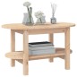 vidaXL Couchtisch 80x45x45 cm Massivholz Kiefer vidaXL Couchtisch 80x45x45 cm Massivholz Kiefer