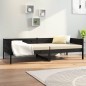 vidaXL Tagesbett Schwarz Massivholz Kiefer 90x200 cm vidaXL Tagesbett Schwarz Massivholz Kiefer 90x200 cm