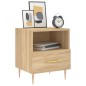 vidaXL Nachttische 2 Stk. Sonoma-Eiche 40x35x47,5 cm Holzwerkstoff vidaXL Nachttische 2 Stk. Sonoma-Eiche 40x35x47,5 cm Holzwerkstoff
