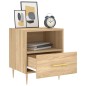 vidaXL Nachttische 2 Stk. Sonoma-Eiche 40x35x47,5 cm Holzwerkstoff vidaXL Nachttische 2 Stk. Sonoma-Eiche 40x35x47,5 cm Holzwerkstoff