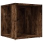 vidaXL Beistelltisch Räuchereiche 33x33x34,5 cm Holzwerkstoff vidaXL Beistelltisch Räuchereiche 33x33x34,5 cm Holzwerkstoff