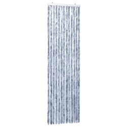 vidaXL Insektenschutz-Vorhang Silbern 56x185 cm Chenille