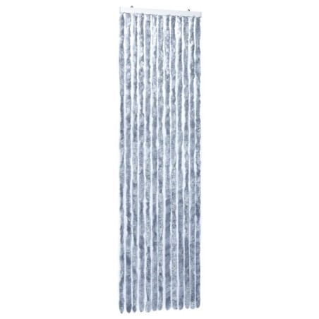 vidaXL Insektenschutz-Vorhang Silbern 56x185 cm Chenille