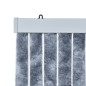 vidaXL Insektenschutz-Vorhang Silbern 56x185 cm Chenille vidaXL Insektenschutz-Vorhang Silbern 56x185 cm Chenille