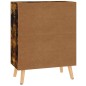 vidaXL Sideboard Räuchereiche 60x30x72 cm Holzwerkstoff vidaXL Sideboard Räuchereiche 60x30x72 cm Holzwerkstoff