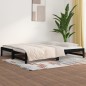 vidaXL Tagesbett Ausziehbar Schwarz 2x(90x200) cm Massivholz Kiefer vidaXL Tagesbett Ausziehbar Schwarz 2x(90x200) cm Massivholz Kiefer