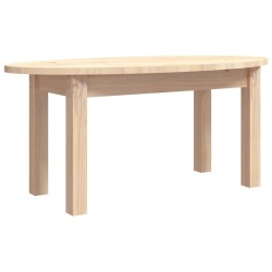 vidaXL Couchtisch 80x40x35 cm Massivholz Kiefer