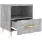 vidaXL Nachttische 2 Stk. Betongrau 40x35x47,5 cm Holzwerkstoff vidaXL Nachttische 2 Stk. Betongrau 40x35x47,5 cm Holzwerkstoff