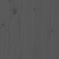 vidaXL Massivholzbett Kiefer 180x200 cm Grau vidaXL Massivholzbett Kiefer 180x200 cm Grau