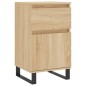 vidaXL Sideboards 2 Stk. Sonoma-Eiche 40x35x70 cm Holzwerkstoff vidaXL Sideboards 2 Stk. Sonoma-Eiche 40x35x70 cm Holzwerkstoff