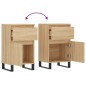 vidaXL Sideboards 2 Stk. Sonoma-Eiche 40x35x70 cm Holzwerkstoff vidaXL Sideboards 2 Stk. Sonoma-Eiche 40x35x70 cm Holzwerkstoff