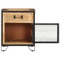 vidaXL Nachttisch 43×30×51 cm Raues Mango-Massivholz vidaXL Nachttisch 43×30×51 cm Raues Mango-Massivholz