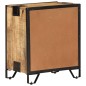 vidaXL Nachttisch 43×30×51 cm Raues Mango-Massivholz vidaXL Nachttisch 43×30×51 cm Raues Mango-Massivholz