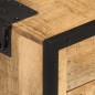vidaXL Nachttisch 43×30×51 cm Raues Mango-Massivholz vidaXL Nachttisch 43×30×51 cm Raues Mango-Massivholz