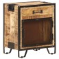 vidaXL Nachttisch 43×30×51 cm Raues Mango-Massivholz vidaXL Nachttisch 43×30×51 cm Raues Mango-Massivholz
