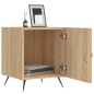 vidaXL Nachttische 2 Stk. Sonoma-Eiche 40x40x50 cm Holzwerkstoff