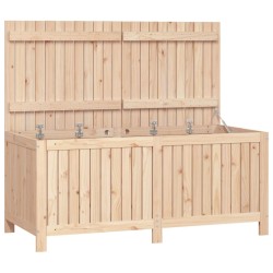 vidaXL Gartentruhe 147x68x64 cm Massivholz Kiefer