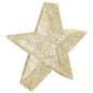 vidaXL Weihnachtssterne 3 Stk. Golden Mesh LED Outdoor Indoor vidaXL Weihnachtssterne 3 Stk. Golden Mesh LED Outdoor Indoor