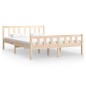vidaXL Massivholzbett 120x190 cm vidaXL Massivholzbett 120x190 cm