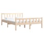 vidaXL Massivholzbett 120x190 cm vidaXL Massivholzbett 120x190 cm