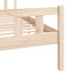 vidaXL Massivholzbett 120x190 cm vidaXL Massivholzbett 120x190 cm