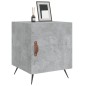 vidaXL Nachttische 2 Stk. Betongrau 40x40x50 cm Holzwerkstoff vidaXL Nachttische 2 Stk. Betongrau 40x40x50 cm Holzwerkstoff