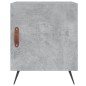 vidaXL Nachttische 2 Stk. Betongrau 40x40x50 cm Holzwerkstoff vidaXL Nachttische 2 Stk. Betongrau 40x40x50 cm Holzwerkstoff