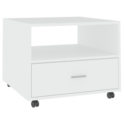vidaXL Couchtisch Weiß 55x55x40 cm Holzwerkstoff 